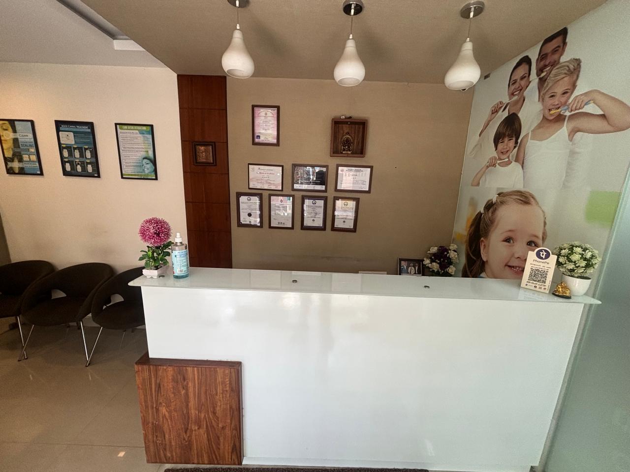 Welcoming reception area