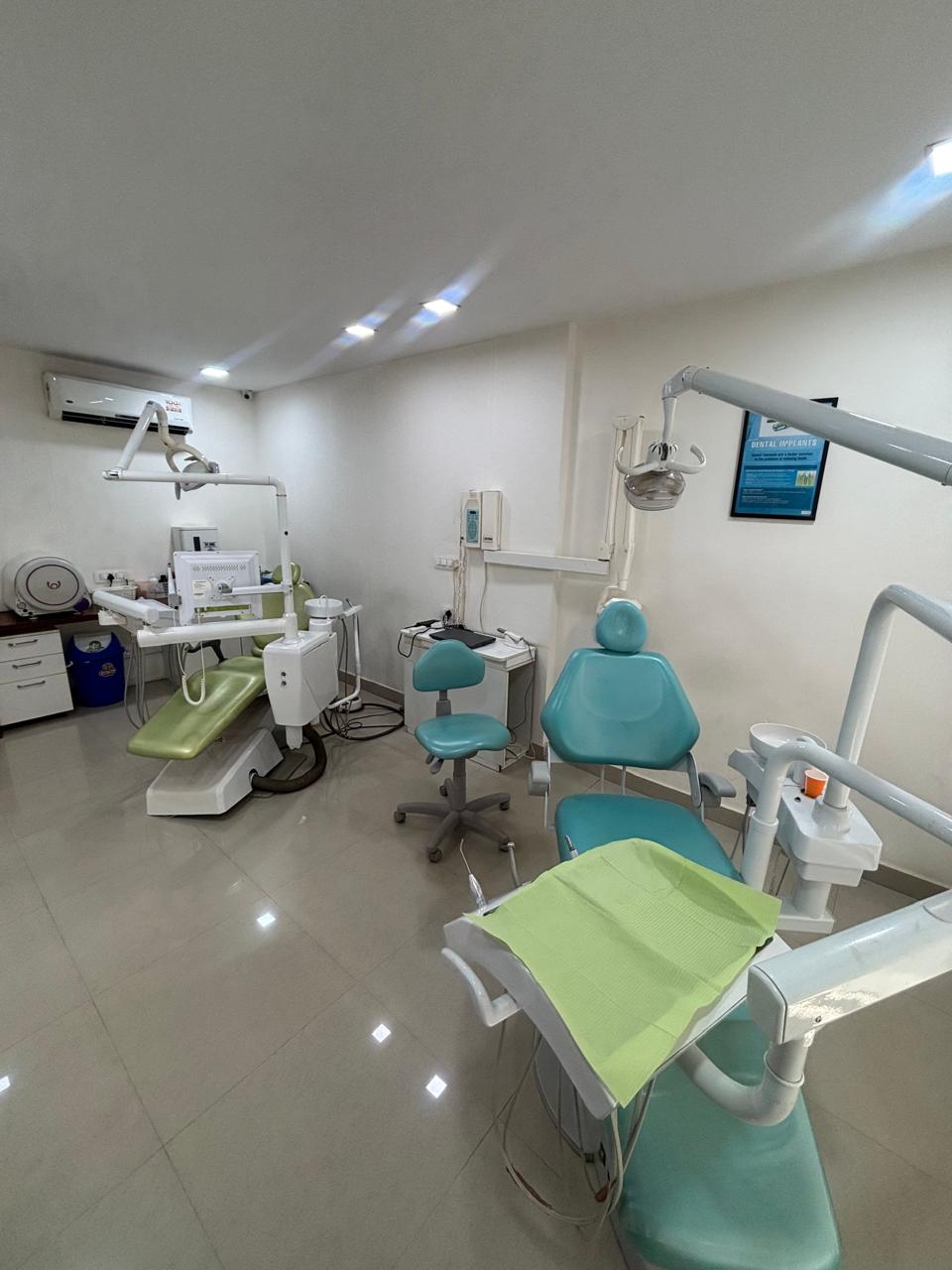 Dual treatment chairs